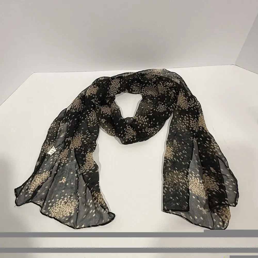 Fashion Women’s Scarf Polyester Wrap Summer Scarves 58” X 12”